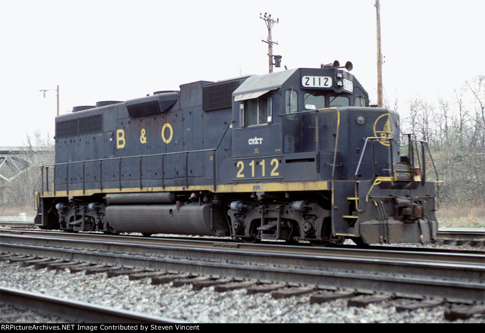 CSXT ex B&O GP38 #2112